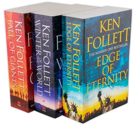 Ken Follett Century Trilogy Series Collection 3 Books Giants, Eternity, World | eBay