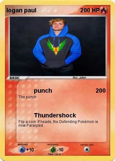 Pokémon logan paul 23 23 - punch - My Pokemon Card