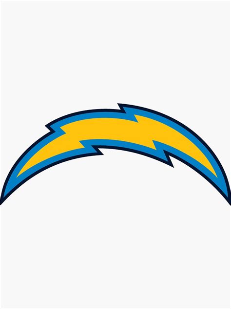 "CHARGERS-LOGO" Sticker for Sale by EmiPome710 | Redbubble