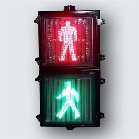 Polycarbonate Trafitronics LED Pedestrian Traffic Signal Light, Rs 2950 ...