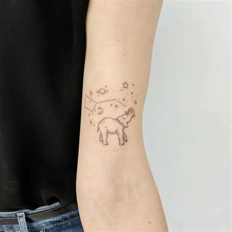 Ursa Major Constellation Tattoo