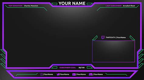 2924050298986599530/35 Cool Twitch Stream Overlays Custom Twitch ...