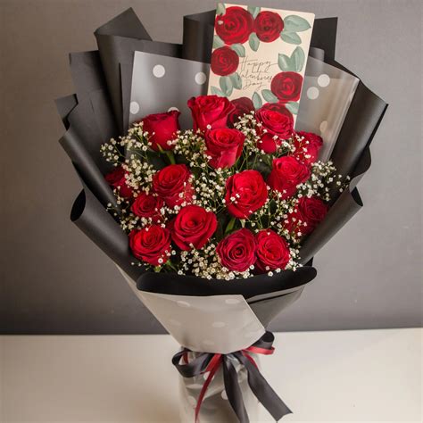 Life of Red Roses Bouquet - Same Day Delivery