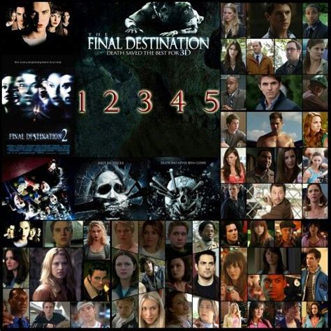 Final Destination 1 2 3 4 5, Cast, Characters, Ali Larter, Clear Rivers, Ryan Merriman, Kevin ...