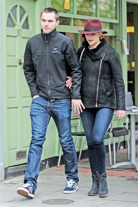 JENNIFER LAWRENCE and Nicholas Hoult Out and About in London – HawtCelebs