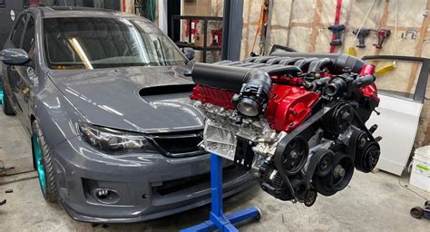 This Subaru Impreza WRX STI Is Getting A Twin-Turbo V12 From A Toyota ...