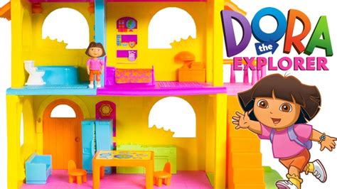 Dora The Explorer Play Dollhouse Casa de Dora La Exploradora Dora's House Playset Fisher Price ...