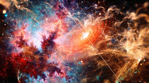 Beautiful Galaxy Fractal Art, HD Digital Universe, 4k Wallpapers ...