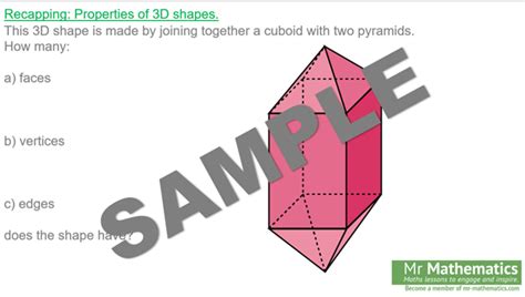 Planes of Symmetry in 3D Shapes - Mr-Mathematics.com