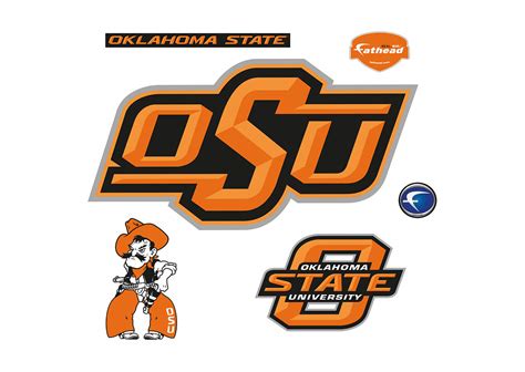 Oklahoma State Cowboys Logo Wall Decal | Shop Fathead® for Oklahoma State Cowboys Decor