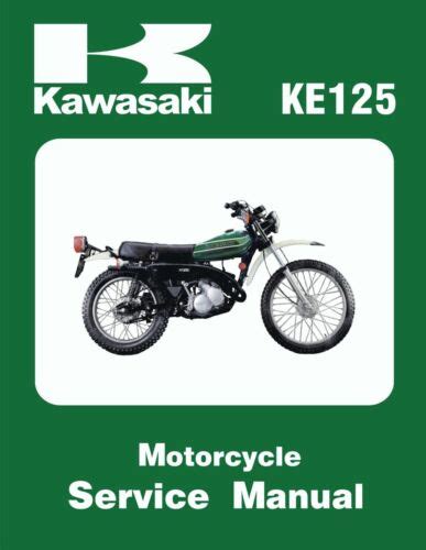 Kawasaki KS & KE 125 1974 1975 1976 1977 1978 1979 1980 Workshop ...