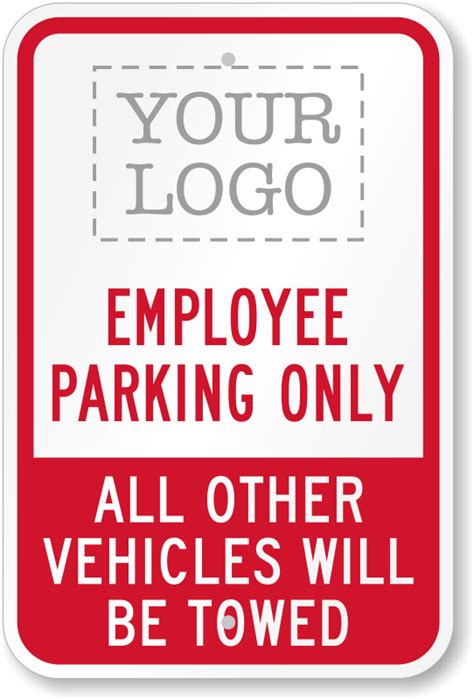 Employee Parking Signs | Employee Parking Only Stencils