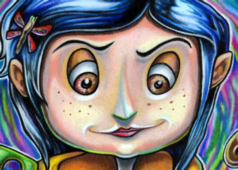 Coraline Movie Pop Fine Art Signed Cotton Wall Print by | Etsy