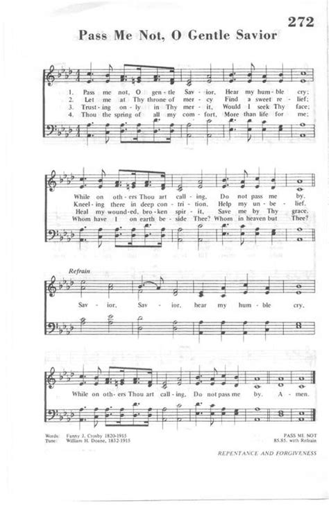 African Methodist Episcopal Church Hymnal 272. Pass me not, O gentle ...