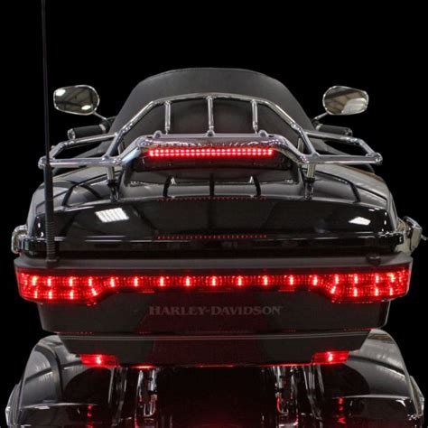 Luggage Rack LED Light Bar - 14-21 Harleys - Custom Dynamics