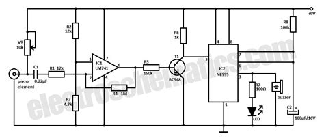 Earthquake Detector Circuit