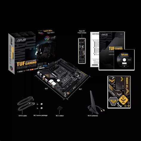 Asus TUF GAMING B550M-PLUS WIFI II download instruction manual pdf