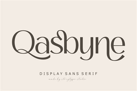 Qasbyne Font - Free Font
