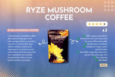 Ryze Mushroom Coffee Reviews: Features, Benefits, Ingredients, And ...