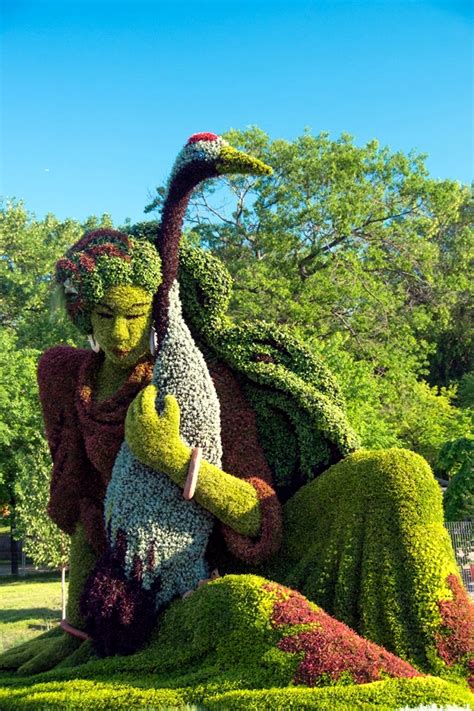 Sustainable Garden Art: Garden fascinating sculptures of plants – Ofdesign