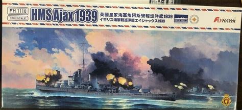 1/700 HMS AJAX 1939 Royal Navy Cruiser * Flyhawk FH1110 FH1110S | eBay