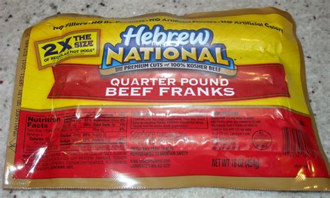 Hot Dog Brand #2 Hebrew National Quarter Pounders | Grill Thrill