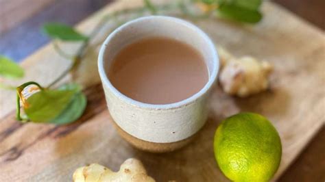 How to Make Fresh Ginger Root Tea - Amber's Natural Nutrition