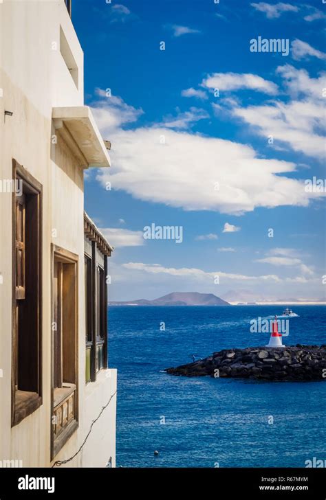 Playa Blanca seaview Stock Photo - Alamy