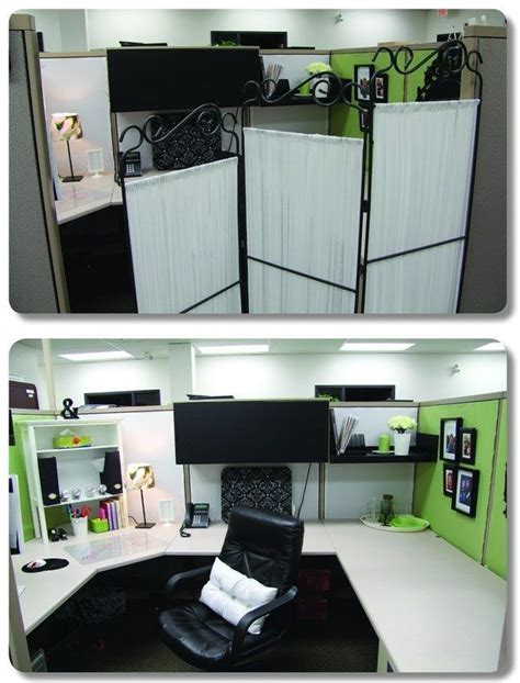 Use a room divider to create some semblance of privacy. | 54 Ways To Make Your Cubicle Suck Less ...