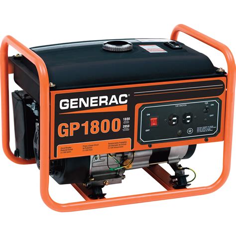 Generac GP1800 Portable Generator — 2050 Surge Watts, 1800 Rated Watts, Model# 5981 | Northern ...