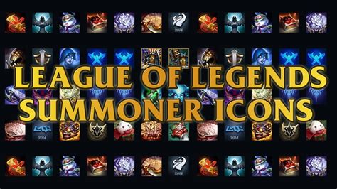 League Of Legends Summoner Icons Unlock