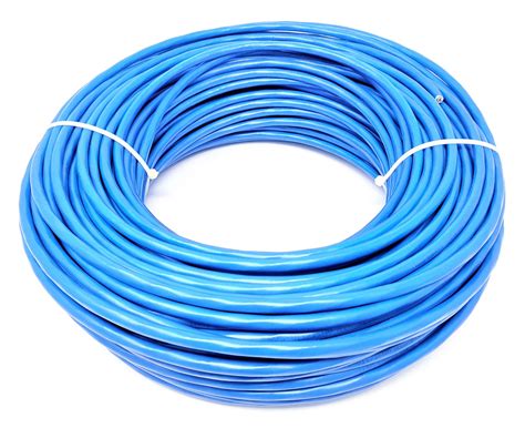 250 ft CAT 6 Solid STP Outdoor 23AWG Bulk Ethernet Cable -Blue - Micro Connectors, Inc.