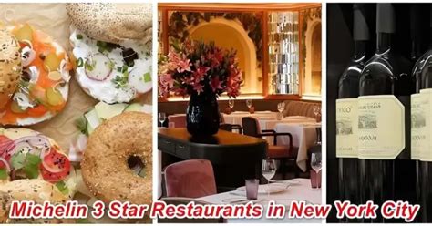 4 Best 3 Michelin Star Restaurants In New York [2024]