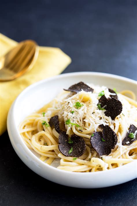 Black Truffle Pasta - Sprinkles and Sprouts