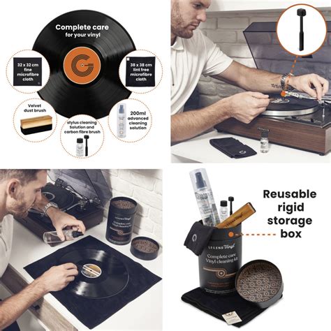 Complete Care Vinyl Cleaning Kit - Legend Vinyl