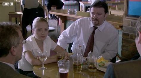 Another difficult lunch for Brent! | pub, lunch | The Office - Pub ...