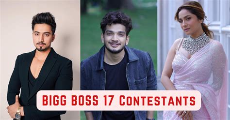 Bigg Boss 17 Contestants Leaked - See The Mindblowing Celebrity Lineup Before Anyone Else ...