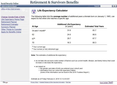 This SSA life expectancy calculator shows how long you'll receive benefits - Clark Howard