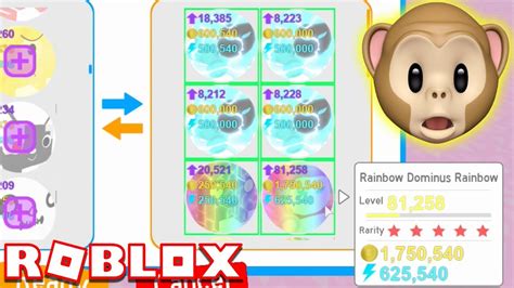 RAINBOW DOMINUS RAINBOW!! | Pet Simulator | ROBLOX - YouTube