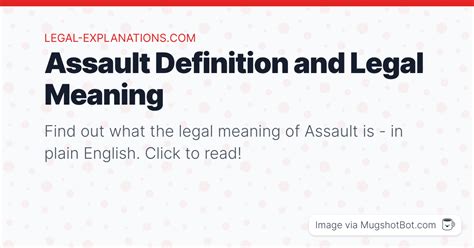 Assault Definition - What Does Assault Mean?