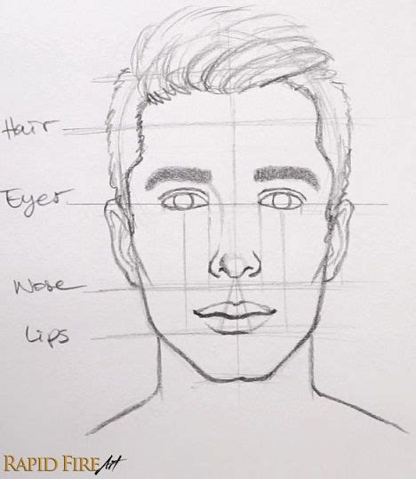 How to Draw Faces for Beginners – SIMPLE | RapidFireArt | Easy portrait drawing, Face drawing ...