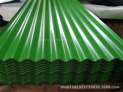 18/28 Gauge Corrugated Prepainted Galvanized Steel Roofing Sheet in Africa