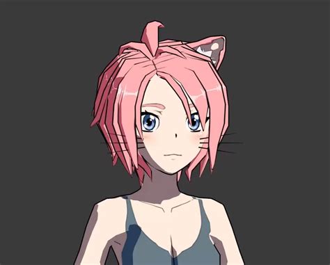 I made an anime-style shader using the same techniques from Guilty Gear Xrd in Blender 2.8! : r ...