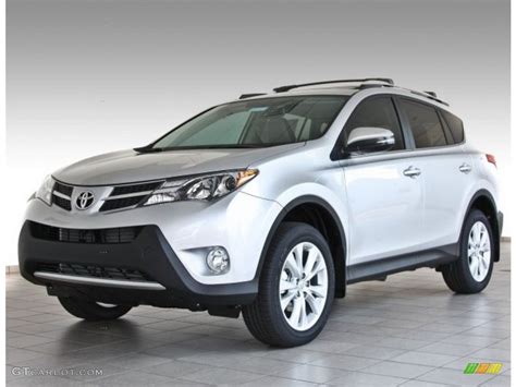 2013 Classic Silver Metallic Toyota RAV4 Limited #83500898 | GTCarLot.com - Car Color Galleries