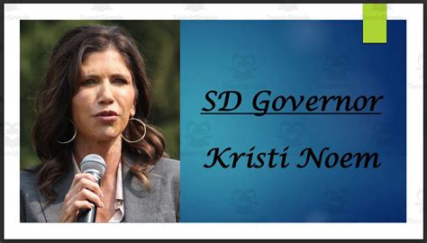 Governor Kristi Noem (SD) Biography PowerPoint by Teach Simple