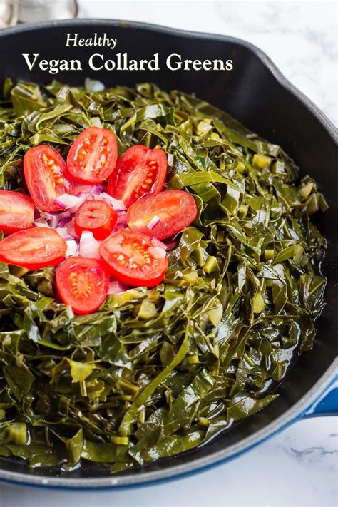 Healthy Vegan Collard Greens Recipe that is Not-Yo-Mama’s