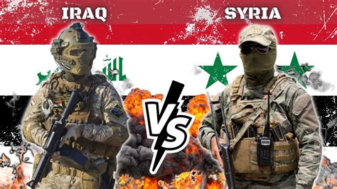 Iraq vs Syria - Military Power Comparison - YouTube