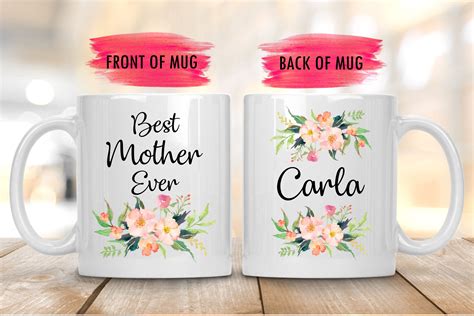 Custom Mug for MomCustom Best Mother Ever MugMothers Day | Etsy | Custom mugs, Gifts in a mug, Mugs