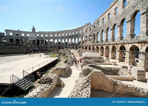 Roman Arena 8 Stock Photo - Image: 1345650