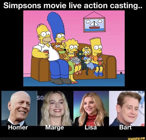 A darker more realistic version of The Simpsons - Simpsons movie live ...